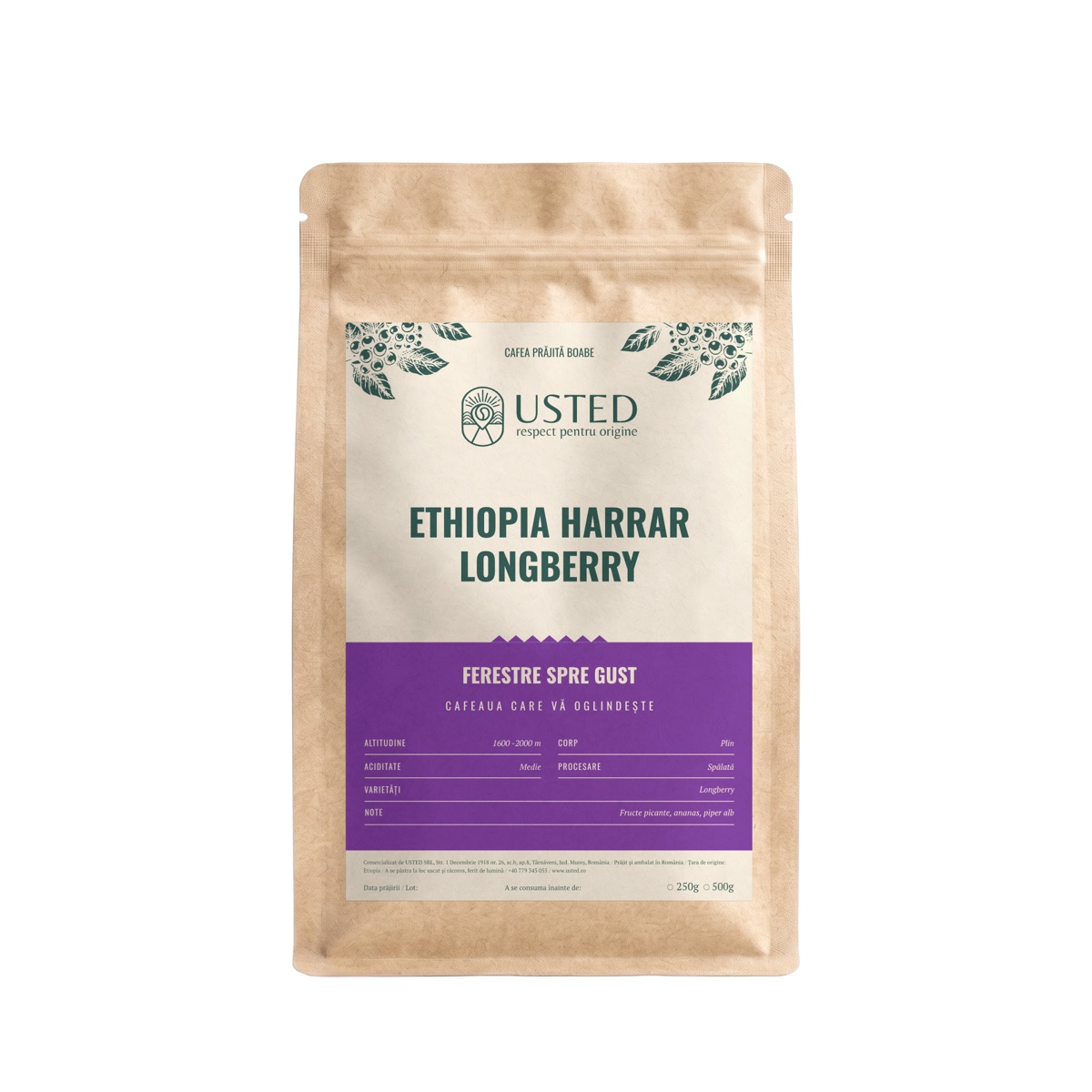 Ethiopia Harrar Longberry