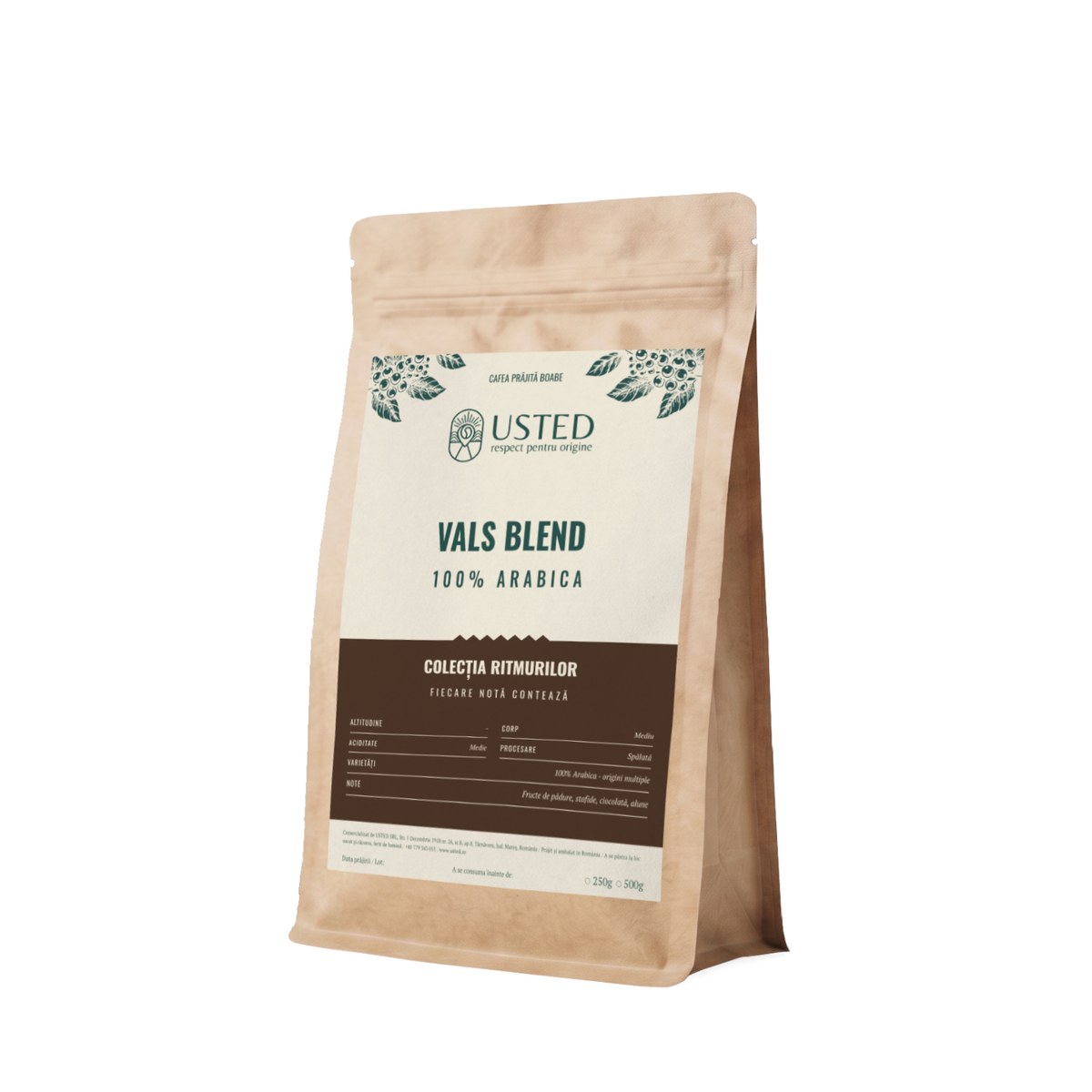 Vals Blend, laterală